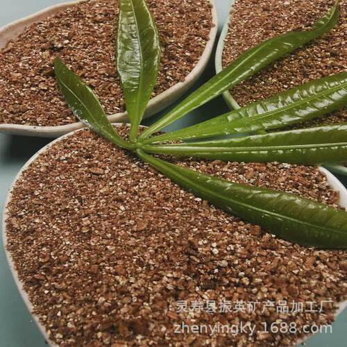 厂家用出售蛭石颗粒多肉栽培肥料土保温材料现货蛭石膨胀蛭石