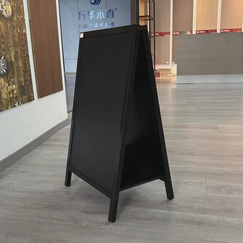 店铺a字广告板小黑板商用用门口闪光黑板手写广告牌宣传展示牌