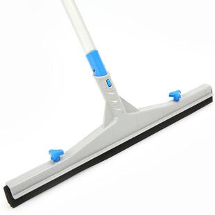 不锈钢杆硅胶地刮水玻璃推刮水器磁砖实木地板刮水器擦地拖把大号