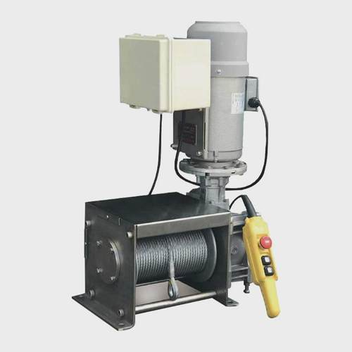 洁净室瑞kj-t不锈钢电动绞盘500kg1t3吨船舶海工食品卡卷扬机