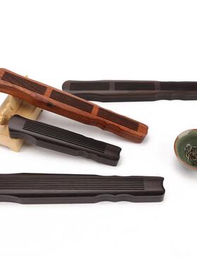 厂家香炉黑檀木古琴香盒线香香炉卧香盒木质紫光檀卧货源香熏炉