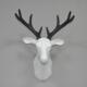 新起点电视背景墙墙上挂件鹿头壁挂挂饰服装 饰品塑料工艺品 店装