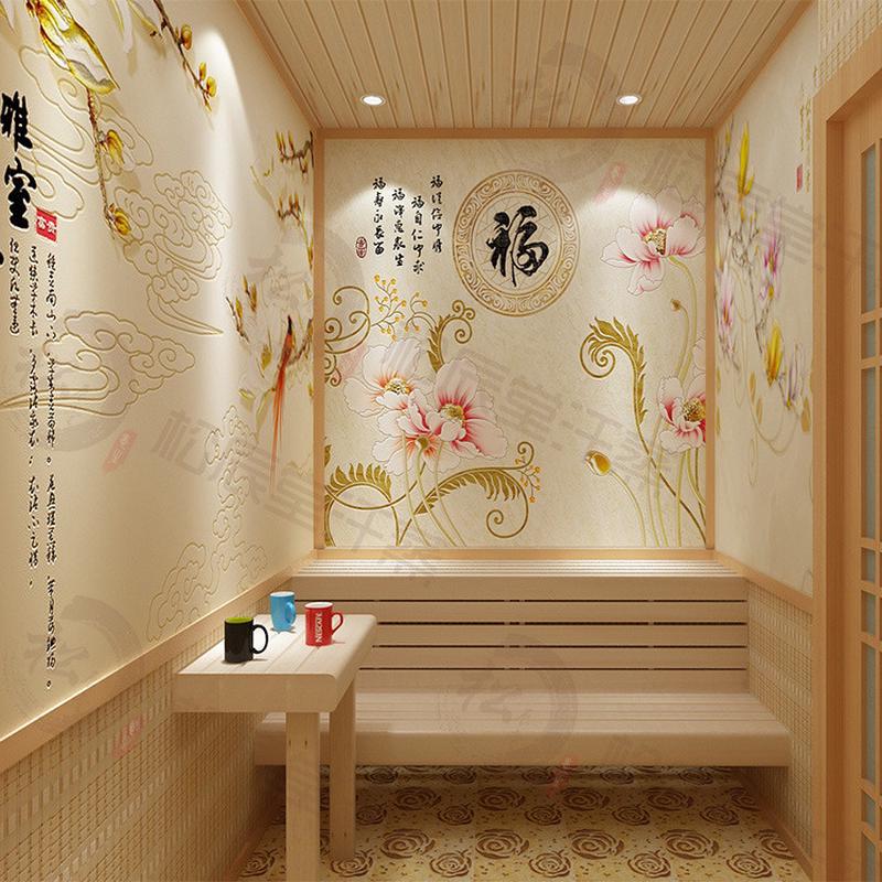 松辰堂韩式安装托玛琳汗蒸房电气石承建装修家商两用厂家包工包料