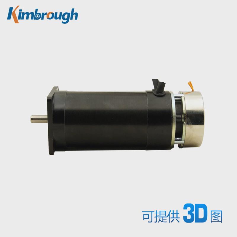 57mm无刷电机直流刹车机身115mm24v131w3000rpm
