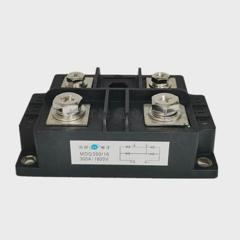 模块整流桥单相mdq300/161600vmdq300a充电机电焊机整流器