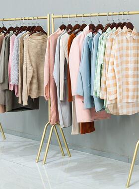 gz6m室内落地挂衣架户外衣帽架卧室简约多功能收纳架晾单杆凉家用