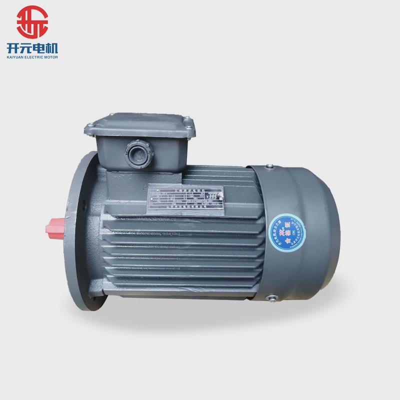 开元电机ye4机械设备2极4极6极三相异步电机2.2-4kw系列380v马达