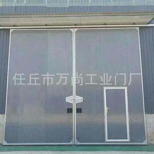 定制工业推拉门铝合金材质大型车间推拉门彩钢保温门工业工业