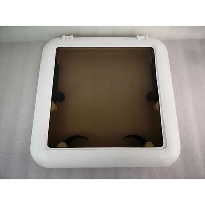 500*500毫米正方形游艇框钢化玻璃尼龙船舶天窗舷窗窗户配双杆