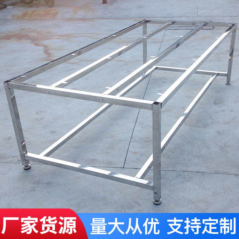LB不锈钢工作台流水线操作台不锈钢桌子厨房餐厅不锈钢餐桌打包桌