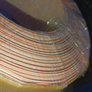 顺佳ul20080-28awg白软排线=7/0.127ts--8p橙特排厂家直供