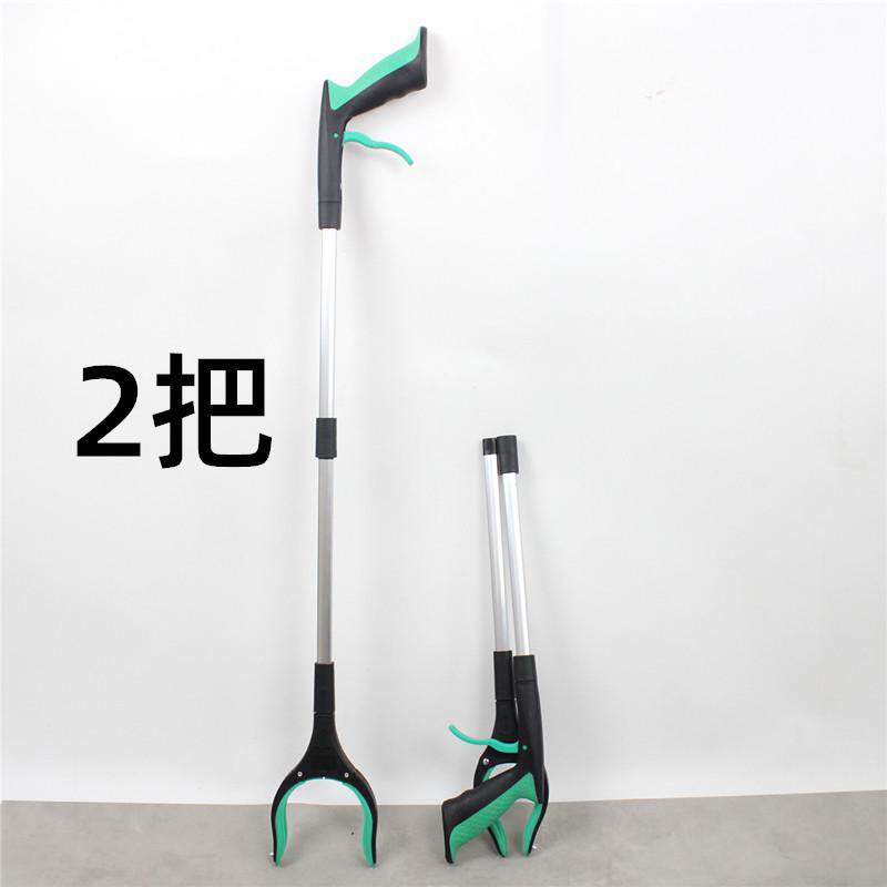 99n垃圾夹子卫生钳环卫捡家用的夹子可伸缩折叠垃圾拾物器火钳垃