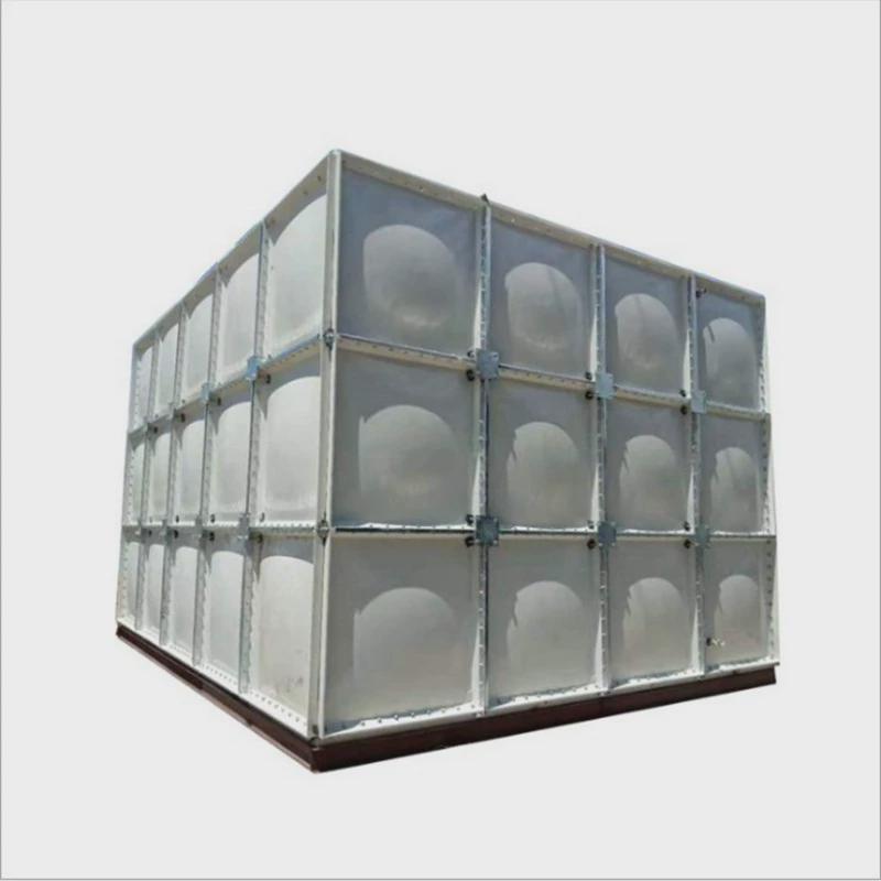 拼装式玻璃钢水箱方形smc水箱保温消防储水设备大型人防水箱厂家