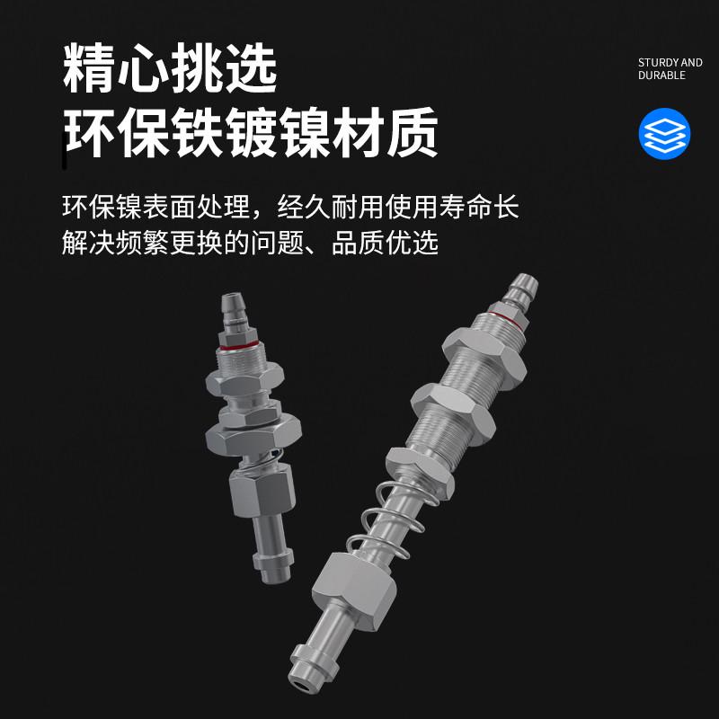 机械手开袋金具配件大全真空吸盘支架连接杆底座固定杆工业用M10