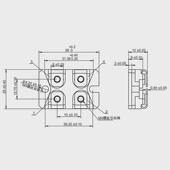 hxp200厚膜电阻高频无感泄放汽车模块功率200w10r20r50r100r200r