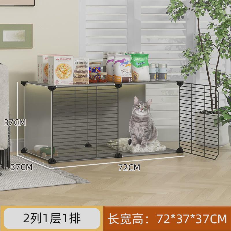 家用猫窝大猫笼猫咪豪华别墅柜笼超大空间成年猫幼猫自由组装室内