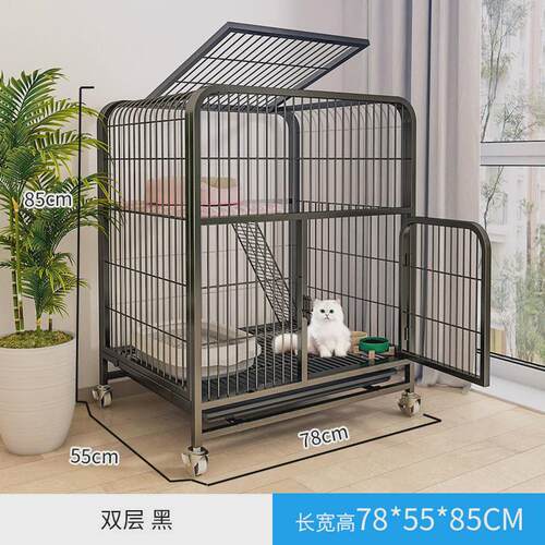 猫笼家用室内加大自由空间猫咪猫别墅猫屋猫舍猫笼子厂家直供