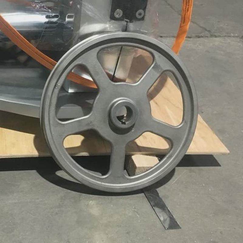 通用切轮机配件250型上下骨铝轮不锈钢轮锯骨机配件