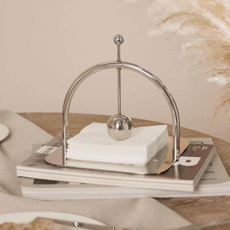 不锈钢纸巾架酒店餐厅餐桌餐巾架软装饰品摆设压纸器,家居饰品,桌面摆件,淘宝优惠券,粉丝福利购,淘宝优惠卷