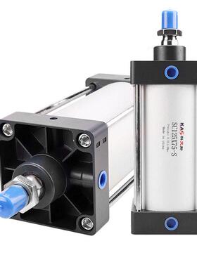 大缸径气缸sc160x25x50x75x80x100x125x150x175x200大推力