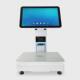 生鲜水果蔬菜超市便利店安卓称重称一体秤触摸液晶单双屏收银收银