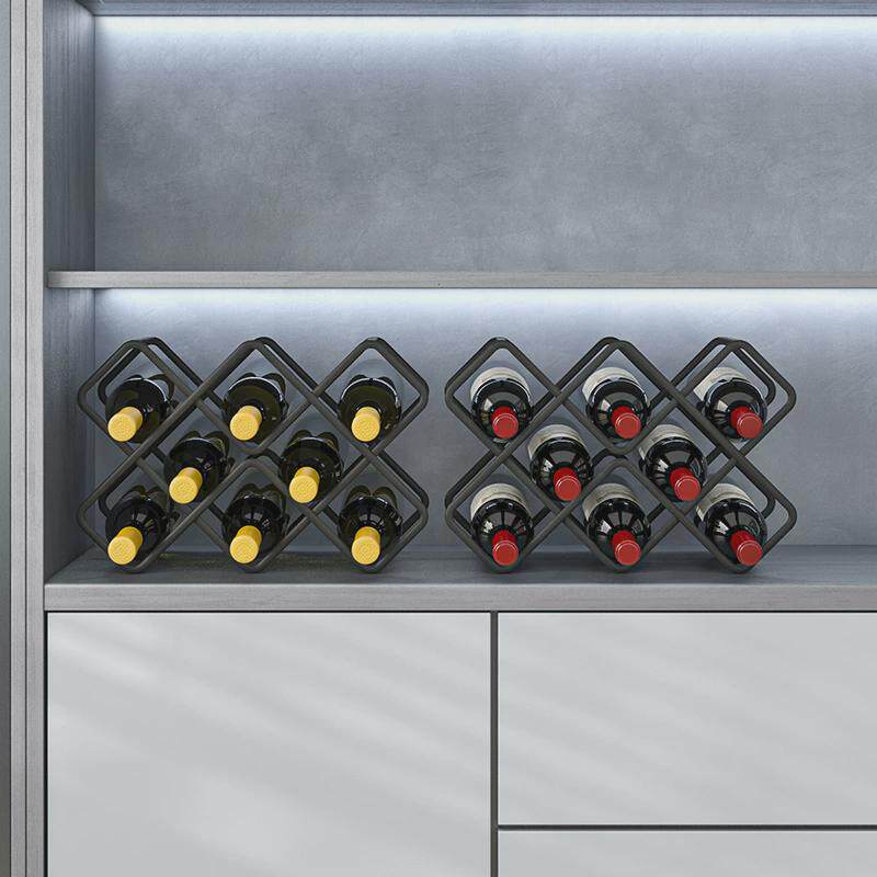 t5lp红酒架摆件置物架红酒杯架子家用葡萄酒架客厅酒柜放酒瓶轻奢