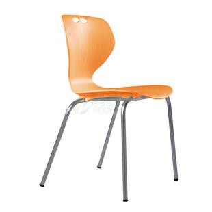 批发学生桌椅培训室会议椅塑钢椅阶段性堆叠椅子学生用办公椅子