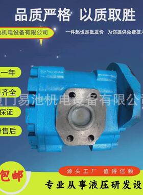 钻机液压泵cbgj3125/3125-b2r-34wn双联多种齿轮泵规格