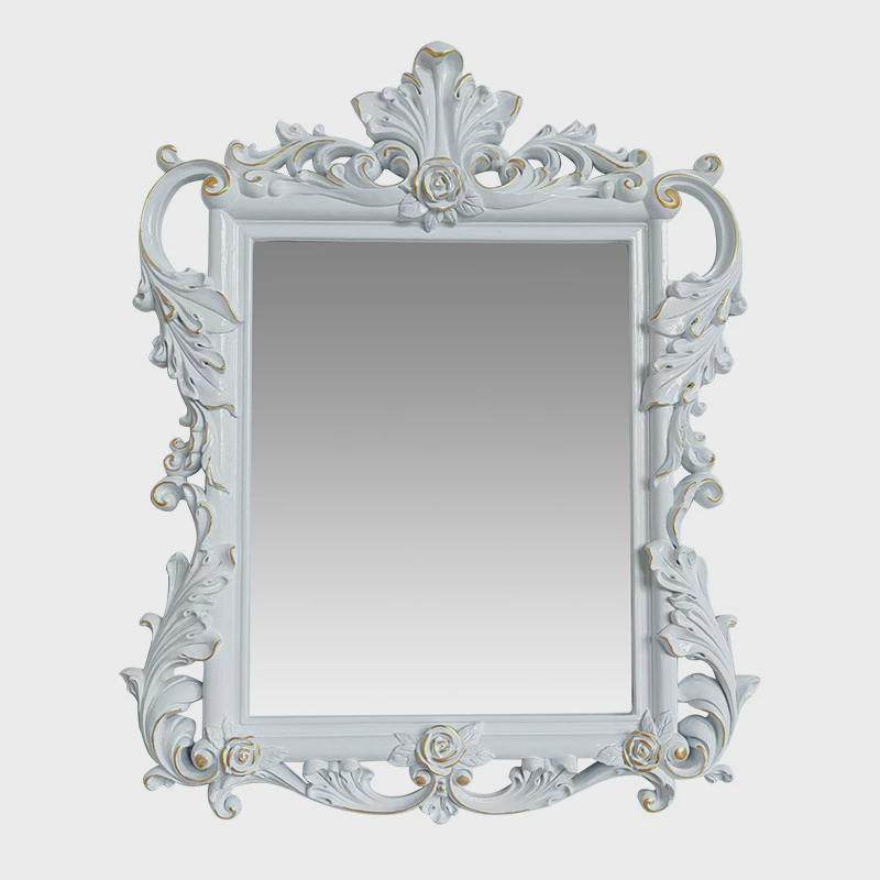 洗手间复古浴室镜欧式玻璃银镜子梳妆台化妆镜挂墙镜子酒店浴室鏡,家装主材,浴室镜,淘宝优惠券,粉丝福利购,淘宝优惠卷