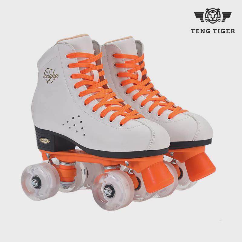 双排轮滑冰鞋四轮儿童直排轮透气帆布溜冰鞋闪光轮花式冰鞋溜冰,运动/瑜伽/健身/球迷用品,双排轮,淘宝优惠券,粉丝福利购,淘宝优惠卷