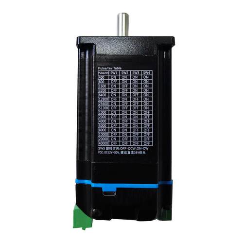 57步进电机驱动器一体机ess57-112k3n自带马达一体机驱动器