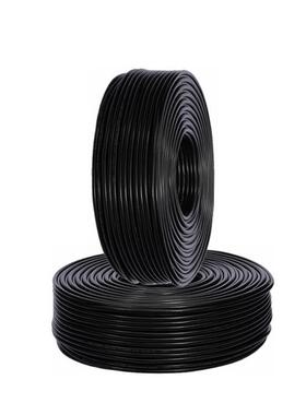 rvv234芯*461016平方纯铜芯阻燃黑色圆线护套机器设备电源线