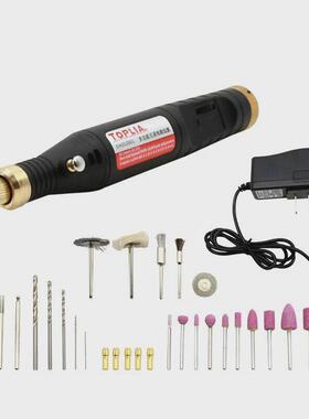 玉石利亚电磨机抛光机电动打磨机雕刻机拓电磨组套eh053001