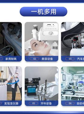 bw90b-h高压活塞式190w空压机小型便携式无油低音气泵制氧压缩机