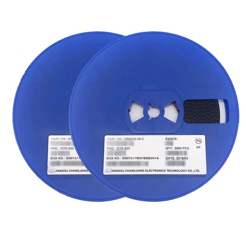 二极管肖特基贴片rb521s-30丝印csod-5230603塑封长电cj现货