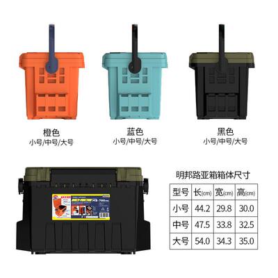 mebao明邦路亚钓箱户外钓鱼箱多功能路亚箱全套钓鱼配件盒批发