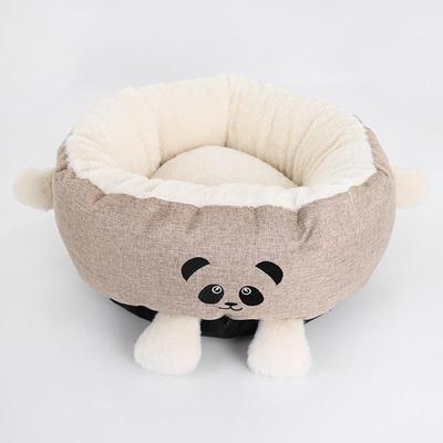 泰迪狗窝夏天椭圆形四季通用可拆洗博美柯基犬小型犬专用宠物狗床