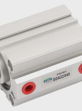 SAZN三正标准内螺纹薄型气缸SDA50X10/20/30/40/50/60/70/80/90-S