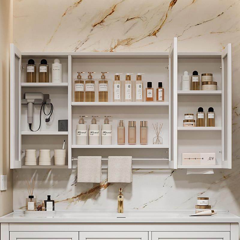 浴室镜柜智能单独收纳一体柜带插座沥水架毛巾杆卫生间挂墙置物柜,家装主材,浴室镜柜,淘宝优惠券,粉丝福利购,淘宝优惠卷