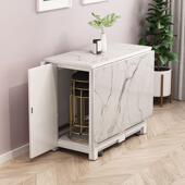 x沇2长方餐桌椅组合可移动折叠餐桌小户型吃饭桌子多功能家用折叠