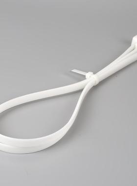 自锁式尼龙扎带12*720mm线带黑色扎带束白塑料封条