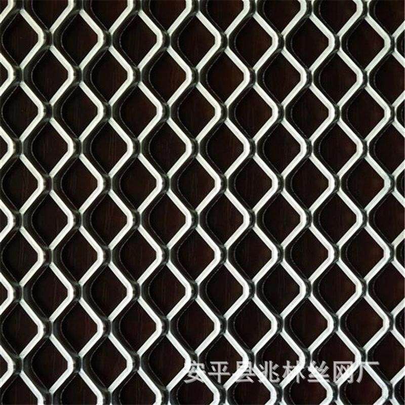 (钢板网钢板网)生产定制拉伸菱形镀锌铝厂家不锈钢重型钢