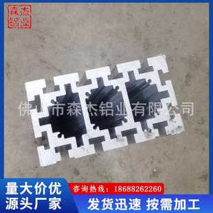 挤压6061立柱型材 6005牌号流水线导轨铝型材 生产6061