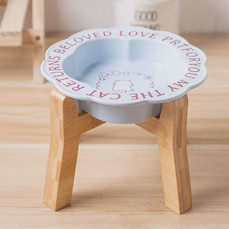 陶瓷花朵猫咪碗猫食盆慢食碗不易打翻喂猫饮水碗2024新爆款宠物,宠物/宠物食品及用品,更多日用品,淘宝优惠券,粉丝福利购,淘宝优惠卷