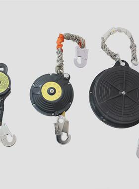 织带式防器坠3m5m7m10m20米150公斤双锁止工业高空速差式防坠器