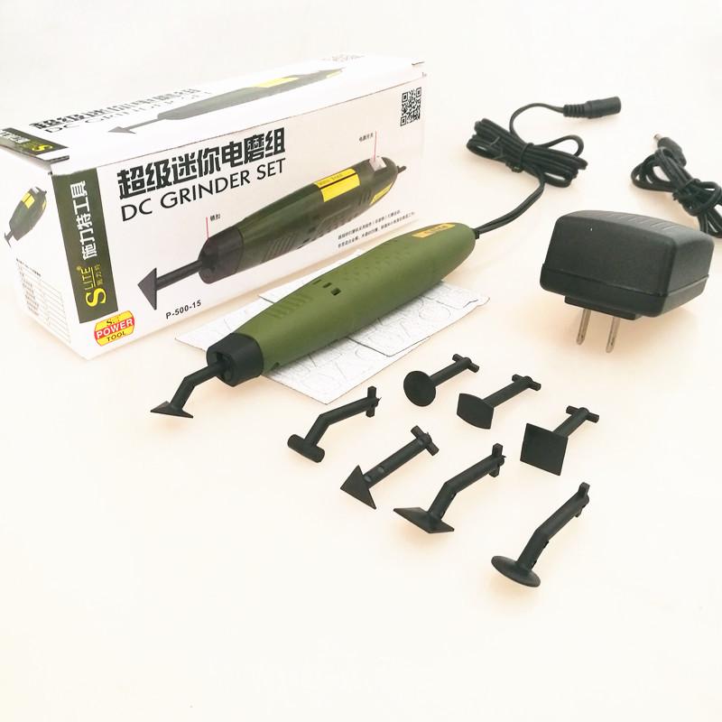 砂纸机P-500-15笔形砂光机电磨细砂打磨机DIY模型模具狭缝打磨