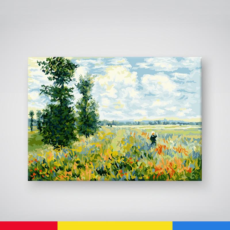 76n数字油画diy填充沙发手绘手工白玫瑰涂色油彩画填色花园