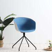 电脑椅旋转家用舒适扶手软包靠背简约时尚 北欧办公椅休闲游戏椅子