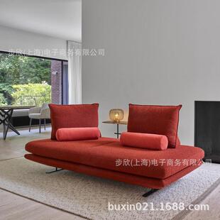 北欧沙发床小户型民宿写意现代简约设计师客厅空间三人沙发定制