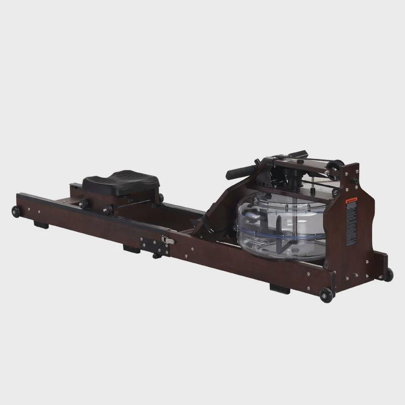 水阻划船机商用家橡木可调节健身可折叠rowingmachine模拟划水器